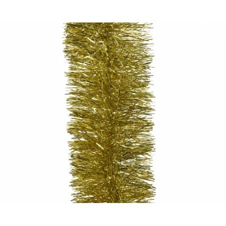 Golden sparkling garland