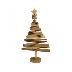 Wooden Christmas tree with...