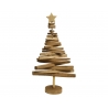 Houten kerstboom met ster 60cm