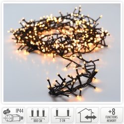 400 led warm white garland...