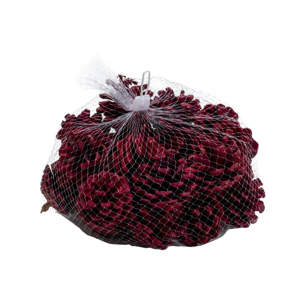 Red pine cones 300g