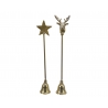 2 Golden snuffers (star-deer)