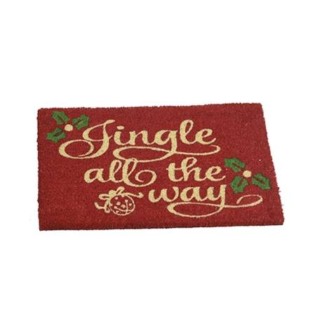 Jingle all the way doormat