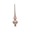 Powder pink Christmas treetop arrow