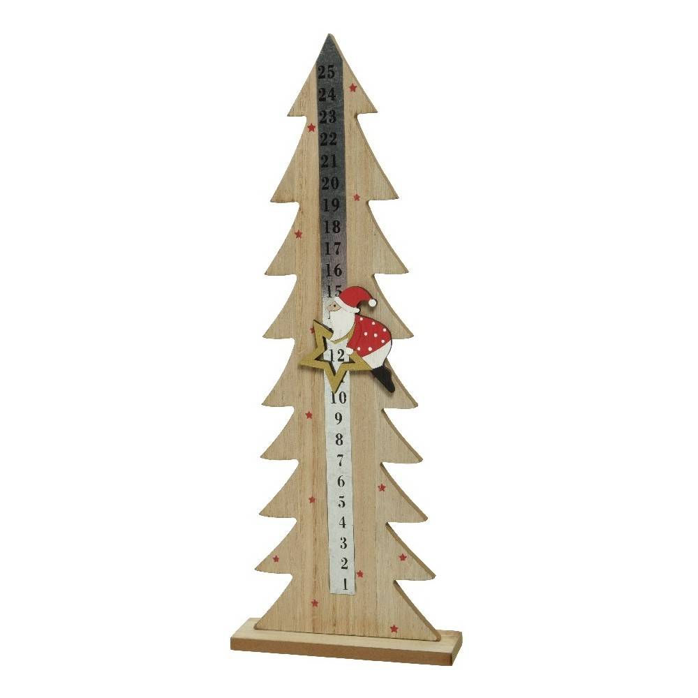 Christmas tree advent calendar - Santa claus