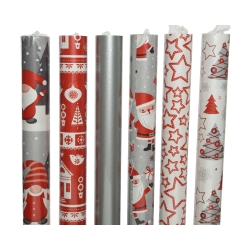 Cadeaupapier rood en wit