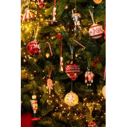 3 Wooden hanging nutcrackers