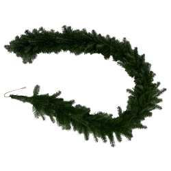 Green Natural Christmas tree garland, 300cm