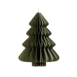 Green paper Christmas tree...