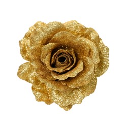 Powdered gold glitter rose...