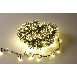 Straightlight 16m LED light garland in warm white